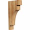 Ekena Millwork Mediterranean Rough Sawn Corbel, Western Red Cedar, 4"W x 12"D x 24"H COR04X12X24MED00RWR - alternate 1